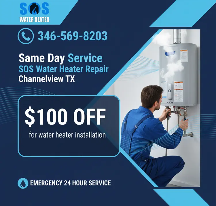 SOS water heater Channelview offer